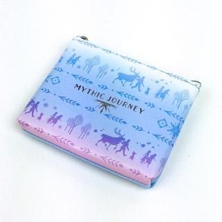 アナと雪の女王 アナ エルサ ティッシュポーチ シルエット ＦＲＯＺＥＮ２ ティッシュケース ポーチ ブルー グッズ  (MCOR)(MCD)
