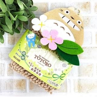 お手拭き １ 花とトトロ となりの