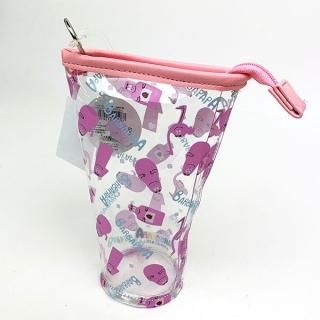 バーバーパパ クリアカップ ペンポーチチラシ バーバーパパ 筆箱 ペンケース グッズ  (MCOR)
