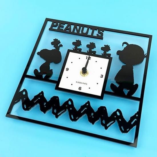Snoopy チャーリー ブラウン アクリル壁掛け時計 角 スヌーピー 壁掛け 時計 インテリア グッズ キャラクターショップ Perfect World Tokyo Snoopy チャーリー ブラウン アクリル壁掛け時計 角 スヌーピー 壁掛け 時計 インテリア グッズ キャラクターショップ Perfect World Tokyo