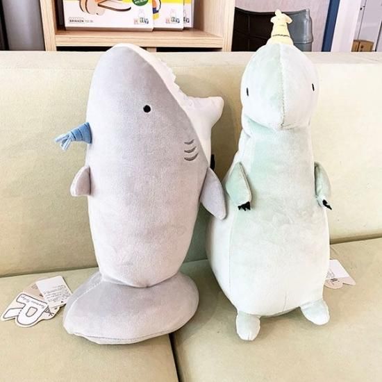 ルーミーズパーティー サメ ミニクッション インテリア雑貨