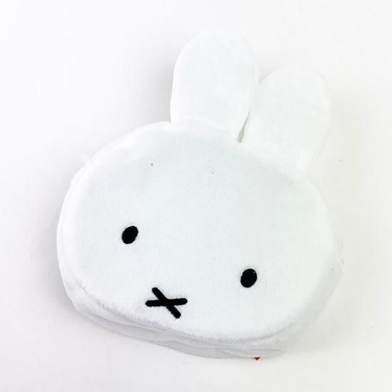 ミッフィー　ポーチタイプぬいぐるみ 白/青 ミッフィー グッズ ブルーナ ミフィ ポーチ ホワイト