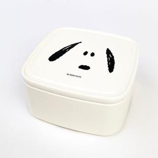 スヌーピー SNOOPY パックランチS フェイススヌーピー お弁当箱 ランチパック  白 グッズ