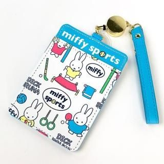 ミッフィー リール付きシングルパスケース WHちらし スポーツパスケース  白 グッズ  (MCOR)