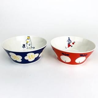 店内セール開催中!10％オフ対象商品! ムーミン リトルミィ スノーク Collar ペアボウルセット 皿 ボウル 食器 キッチン グッズ