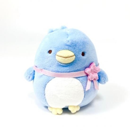 ぬいぐるみ【すみっコぐらし<ぺんぎん本物(水色)S>】を