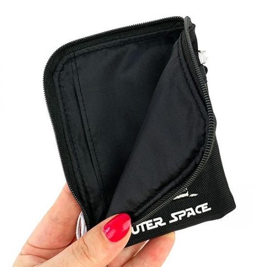 スヌーピー デイリーポーチ Bkアウトスペース スヌーピー ポーチ メイクポーチ 化粧入れ 小物入れ 黒 グッズ Mcor