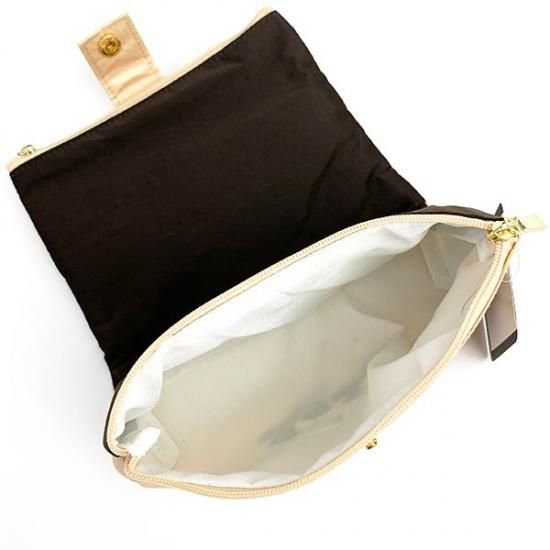 ブラックベア ミラー付きポーチ ブルーナ ミラー ポーチ 小物