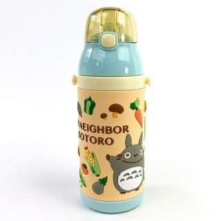 となりのトトロ ３Dワンプッシュストローボトル トトロ 水筒 ピンク グッズ