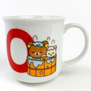 店内セール開催中!50％オフ対象商品! リラックマ イニシャルマグカップ コップ(O) キッチン 