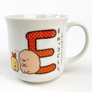 すみっコぐらし イニシャルマグカップ(E) コップ キッチン