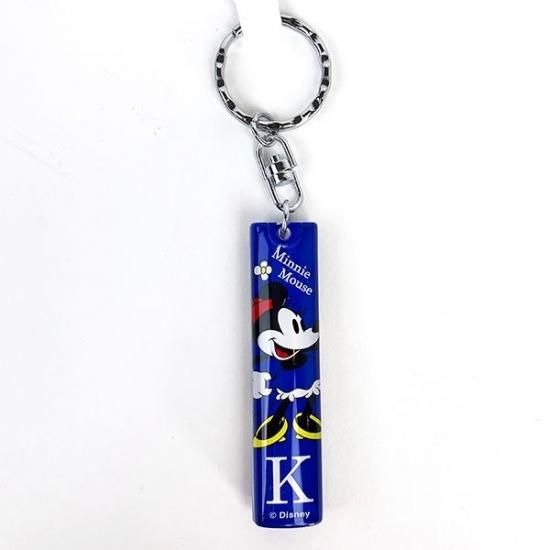 イニシャル キーホルダー k ディズニー イニシャル キーホルダー k ディズニー