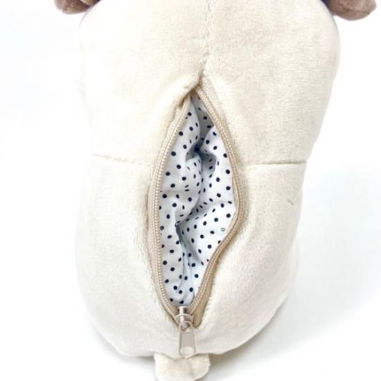 寝パグさん:スフィンクスver.(完全1点もの) イカク｜ロングソックス｜ユニセックス｜グラニフ(graniph)公式