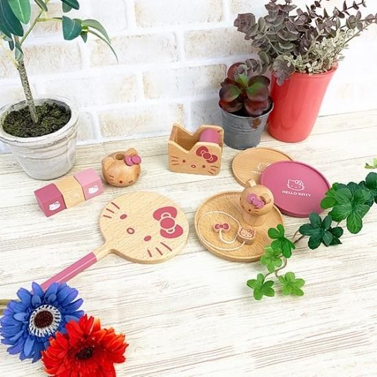 ハローキティ テープカッター 木製 激レア - メルカリ