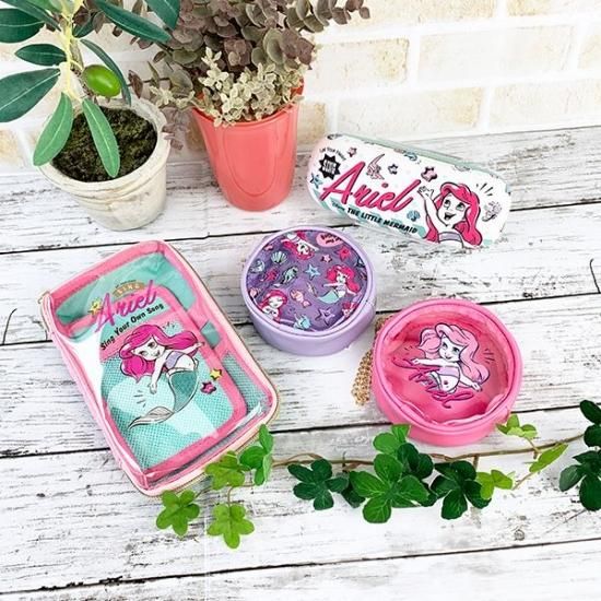 ディズニー アリエル ガジェットポーチ アリエル 小物入れ 小物ケース