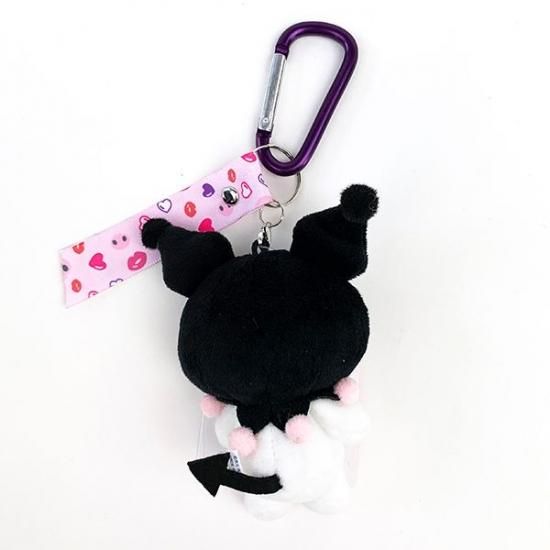サンリオ クロミ クロミ カラビナマスコット サンリオ キーホルダー マスコット カラビナ ストラップ ブラック