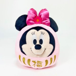 ディズニー ミニー ミニー ダルマ ぬいぐるみ ミッキー&ミニー ミニーマウス 贈り物 Disney ピンク