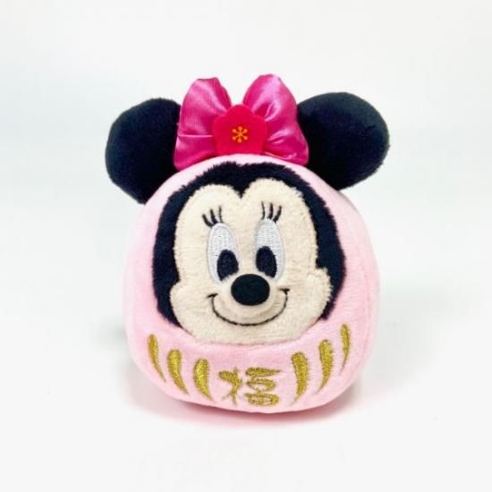 ディズニー ミニー ミニー ダルマ マスコット ミッキー&ミニー