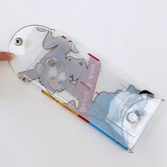 ディズニー ジーニー クリアマルチケース ジーニー アブー ケース Disney ポーチ クリアマルチ グッズ Mcor