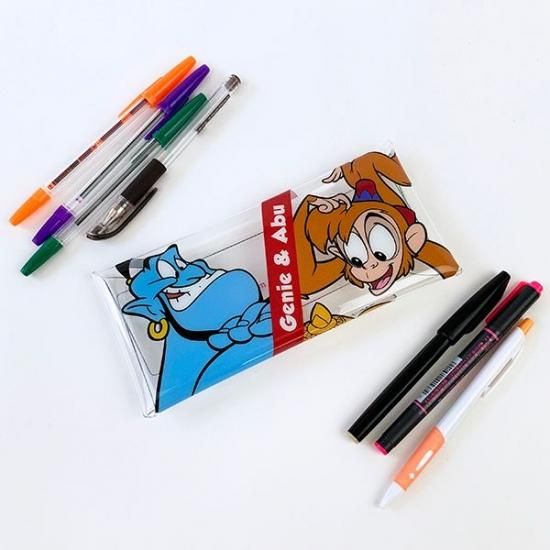 ディズニー ジーニー クリアマルチケース ジーニー アブー ケース Disney ポーチ クリアマルチ グッズ Mcor