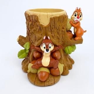 ディズニー チップ&デール ペンスタンド チップ&デール スタンド ペン立て Disney グッズ ブラウン