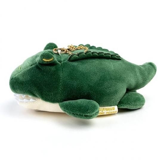 プレミアムねむねむ パックン エコバック パックン かむかむズ ぬいぐるみ ストラップ ワニ グリーン プレミアムねむねむ パックン エコバック パックン かむかむズ ぬいぐるみ ストラップ ワニ グリーン