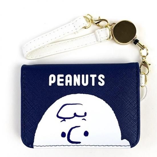 Peanut チャーリーブラウン オープンパスケース Nv パスケース グッズ 定期入れ スヌーピー ネイビー Mcor Peanut チャーリーブラウン オープンパスケース Nv パスケース グッズ 定期入れ スヌーピー ネイビー Mcor