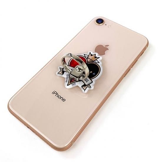 ディズニー ツイステッドワンダーランド ツイステ ダイカットマルチリング ハーツラビュル スマホリング Disney グッズ ディズニー ツイステッドワンダーランド ツイステ ダイカットマルチリング ハーツラビュル スマホリング Disney グッズ