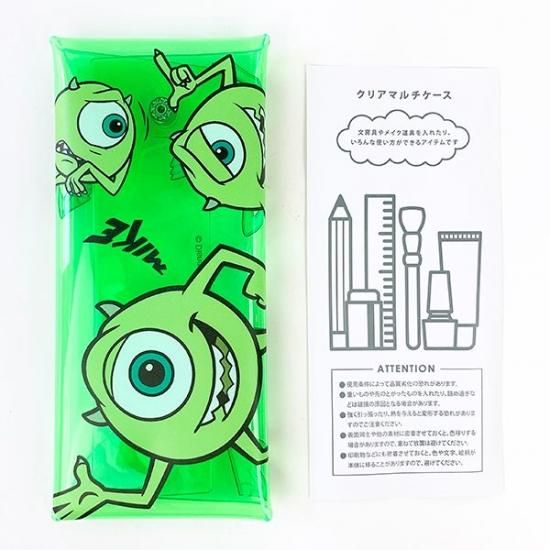 ディズニー マイク クリアマルチケース マイク Mサイズ ケース Disney ポーチ クリアマルチ グッズ グリーン Mcor ディズニー マイク クリアマルチケース マイク Mサイズ ケース Disney ポーチ クリアマルチ グッズ グリーン Mcor