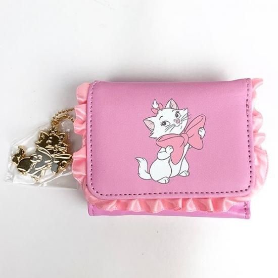 ディズニー マリー ミニウォレット ディズニー マリー ミニ財布 財布 コインケース Disney グッズ ピンク