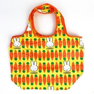 ミッフィー miffy エコバッグ バルーン YE キャロット ミッフィー バッグ 買い物バッグ グッズ carrot イエロー グッズ(MCD)
