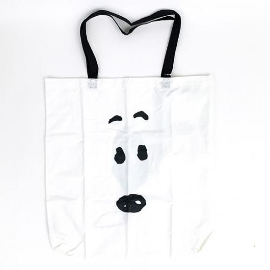 SALE中♡SNOOPY　エコバッグ　フェイス スヌーピー PEANUTS エコバッグ フェイスアップ スヌーピー バッグ