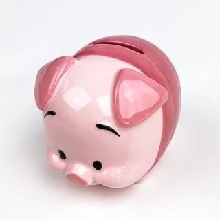 店内セール開催中!10％オフ対象商品! Disney ピグレット 貯金箱S ピグレット ディズニー クマのプーさん バンク  ピンク グッズ