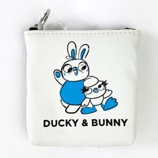 ディズニー ダッキー＆バニー コインケース ダッキー＆バニー トイストーリー4 Disney 財布 トイストーリー ホワイト  (MCOR)