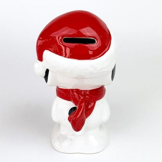 PEANUTS スヌーピー クリスマスバンク RD 貯金箱 インテリア SNOPPY