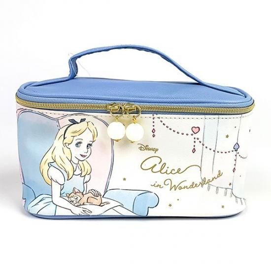Disney プリンセス ディズニー バニティポーチ アリス Girls Room ポーチ 立体 コスメ メイク ブルー グッズ Mcor
