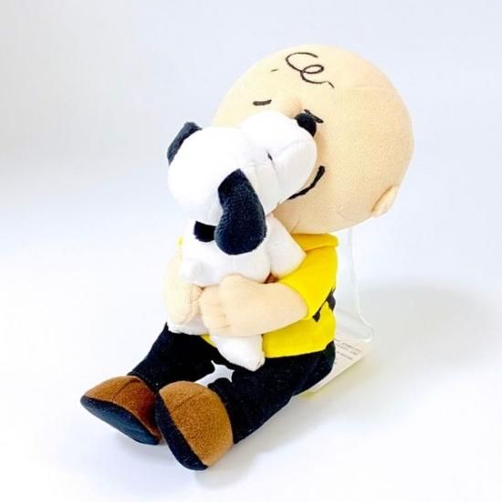 SNOOPY スヌーピー チャーリー ハグぬいぐるみ【PEANUTS