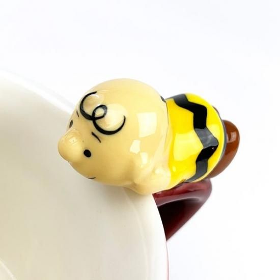 PEANUTS チャーリー・ブラウン フィギュア付きマグカップ チャーリー