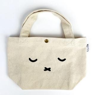 会員様限定50％OFF対象商品！ miffy ミッフィー ミニトート フェイスオヤスミ ミニバッグ トート ランチバッグ グッズ