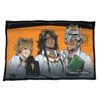 店内セール開催中!10％オフ対象商品! ディズニー サバナクロー ツイステッドワンダーランド 「ドーミトリーHE」実験服 ひざ掛け 防寒 ブランケット Disney イエロー