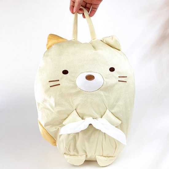 すみっコぐらし ねこ すみっコぐらし 「ねこカバー」 ティッシュBOXカバー カバー ティッシュ ティッシュボックス ルーム 室内