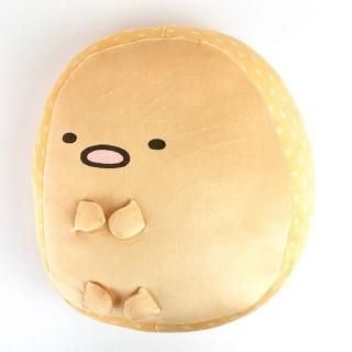 すみっコぐらし とんかつ すみっコぐらし 「もちもちとんかつ」 もちもちクッション クッション 枕 もちもち 寝室 ブラウン グッズ