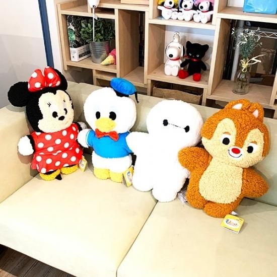 おまけ付き】ディズニー チップとデール ぬいぐるみ クッション 殺し