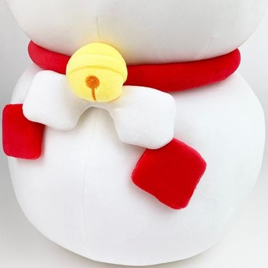 ドラえもん もちもちお餅クッション 鏡餅ドラえもん ぬいぐるみ お正月 鏡餅 ホワイト グッズ