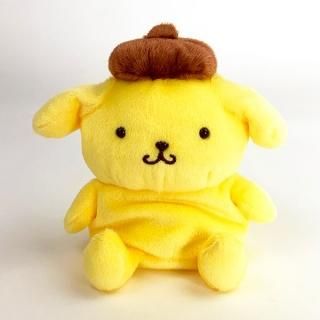 店内セール開催中!10％オフ対象商品! サンリオ ポムポムプリン Sanrio characters FUWAKUTA ポムポムプリン ふわくた ぬいぐるみイエロー グッズ