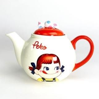 店内セール開催中!10％オフ対象商品! PEKO ペコちゃん ティーポット 食器 不二家 グッズ