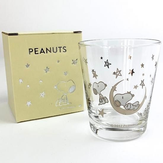 PEANUTS スヌーピー グラス STAR silver コップ 食器 シルバー PEANUTS スヌーピー グラス STAR silver コップ 食器 シルバー
