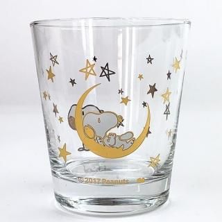 店内セール開催中!10％オフ対象商品! PEANUTS スヌーピー グラス STAR GOLD コップ 食器 ゴールド グッズ 日本製