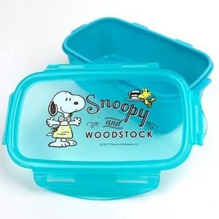 PEANUTS スヌーピー キーピングケース BL お弁当箱 ランチボックス ブルー グッズ(MCD)