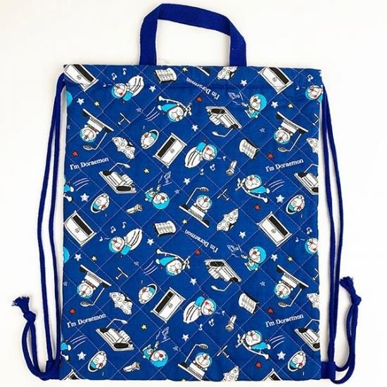 I Mdoraemon ドラえもん ナップザック 体操服カバン ベビー 新入学 ブルー グッズ I Mdoraemon ドラえもん ナップザック 体操服カバン ベビー 新入学 ブルー グッズ